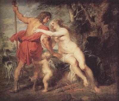 Peter Paul Rubens Venus and Adonis (mk01) Norge oil painting art